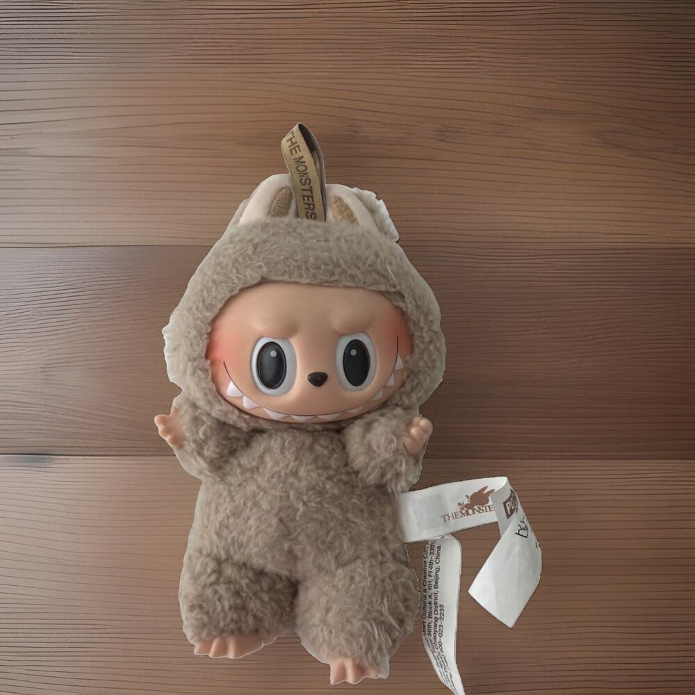 POP MART Labubu The Monsters Exciting Macaron Series Plush Dolls - Toffee
